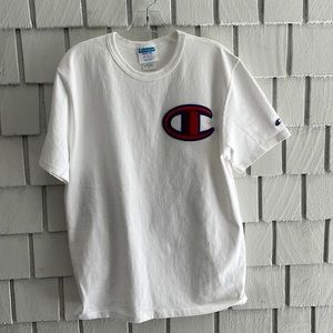 CHAMPION Men’s white t shirt size M